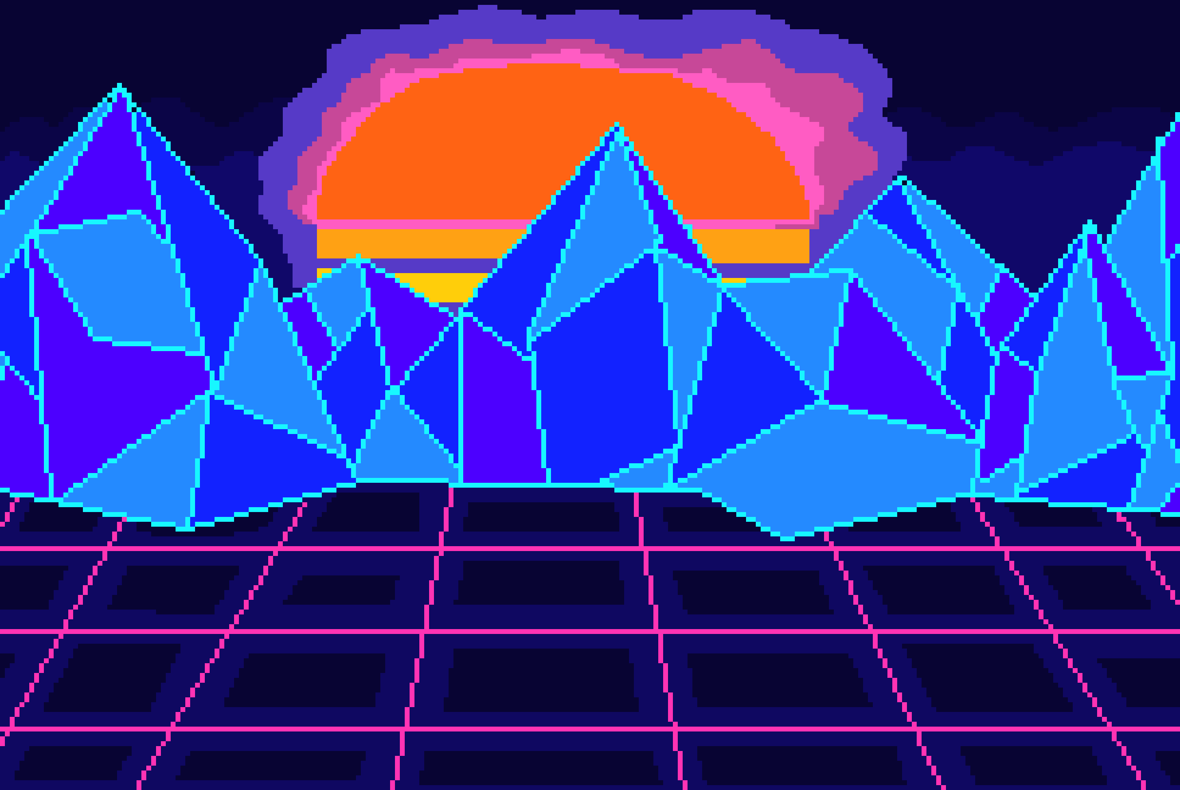 [3c25d9] Electric Synthwave-Julia