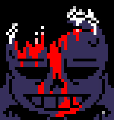 [7ce906] *(He'd lay down on the bench he was originally at.) -HorrorTale Sans