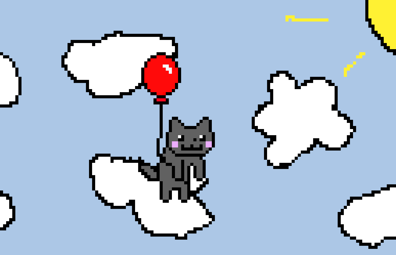 [9664c4] Pixel Cat