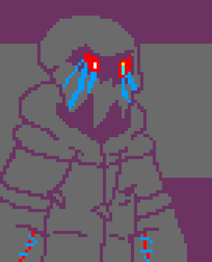 [7b7bce] cant help it...-strings tie around chris soul- COME ON! AM I HONESTLY TURNING INTO THAT GLITCHY JACKASS!?