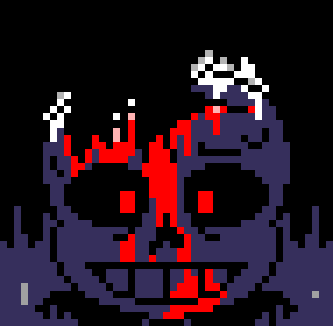 [7ce906] ... *(Demented sits back down on the park bench.) -HorrorTale Sans