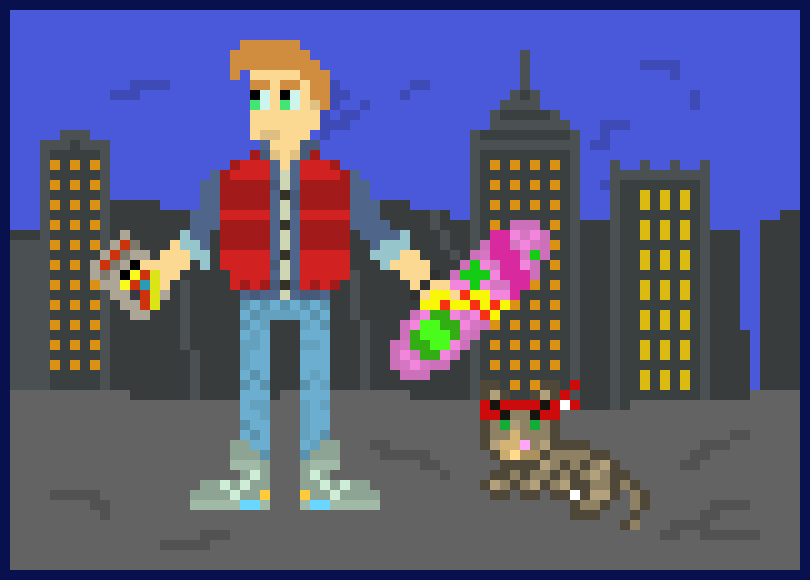 [9664c4] Bergi McFly & Marti Trouble Cat 