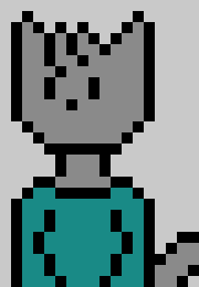 [d8d976] *Gets on his head*