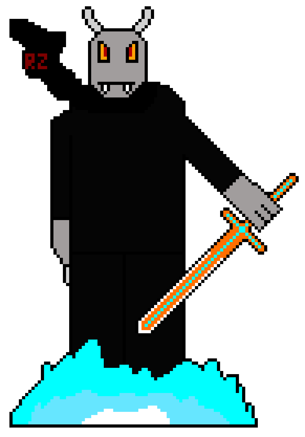 [02a68b] *activates blue flame and uses flaming slash on it while it's distracted*-Anshul (Deadtale)