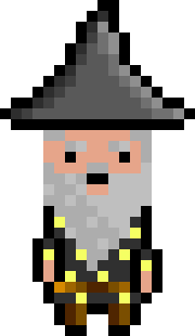 [bb0007] Pixel Wizard Starry Idle AniF4