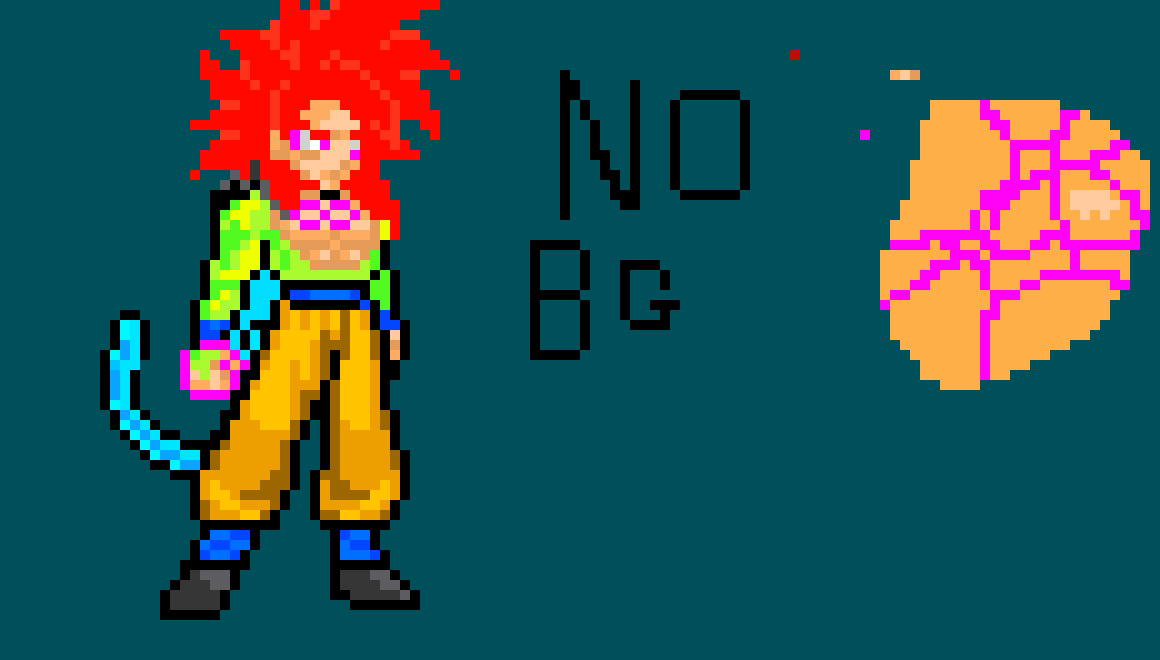 [993fcc] Super Saiyan Infinity Goku Physic Mode