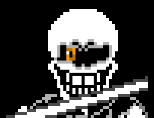 [2fe70b] *puts the bone into the ground then flips your vision (basically I'm not sure how to descried the "flipping screen thing")