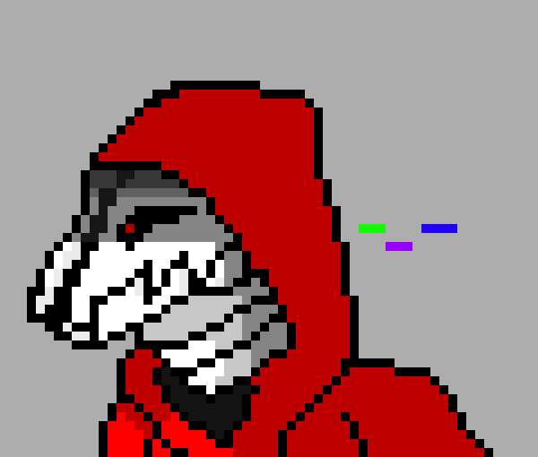 [5b2f3e] ok sorry to invade your sprite. but you DO know your entire sprite is a blaster itself right? -CV