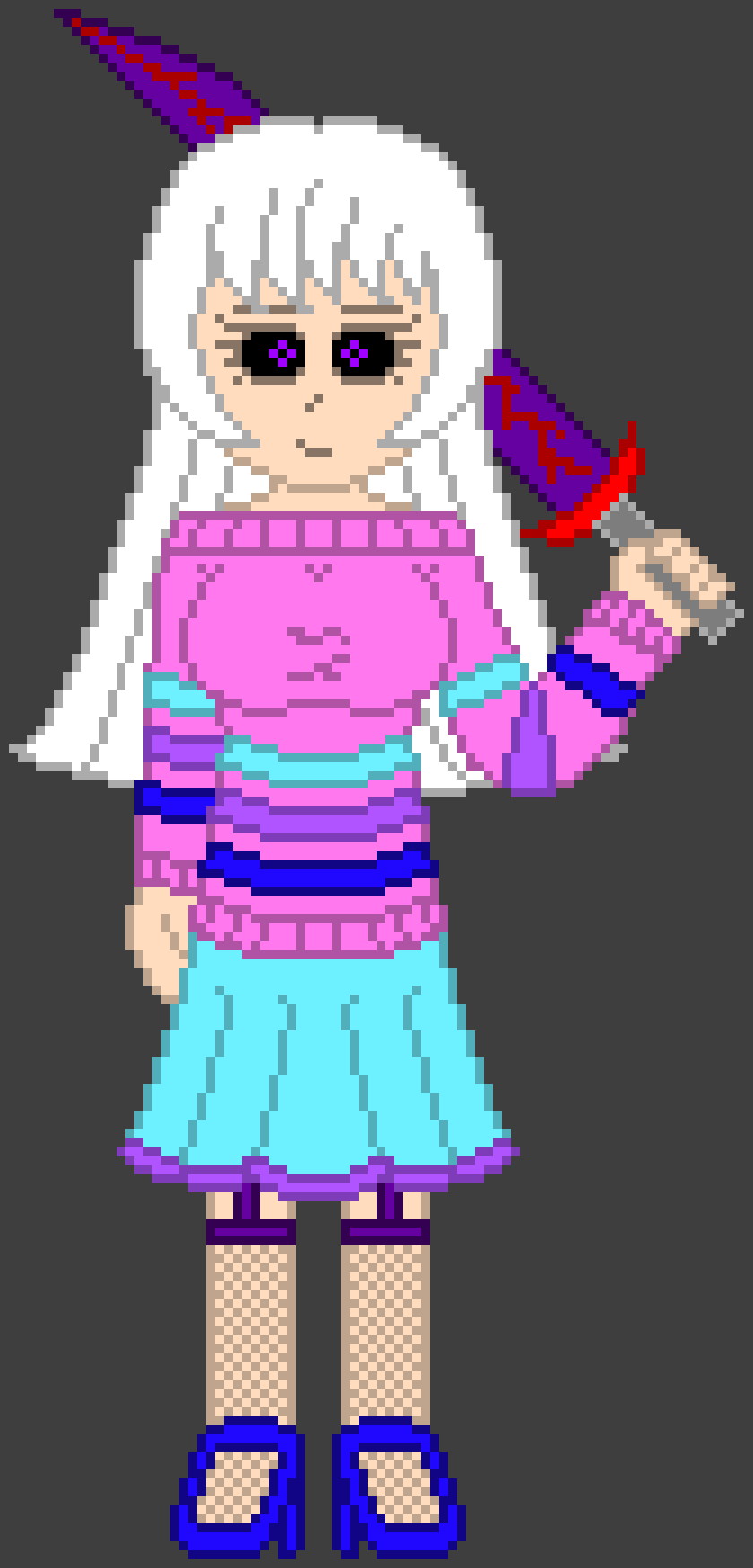 [1d6ecb] *Pull out the sword* Then let us begin