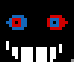 [ac28da] summons two mega blaster and fires again at pink robot and foxlya) I'm sans 