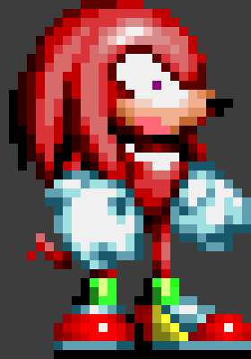 [280a04] *Looks at Tails.exe* Tails, buddy? Is that you? What the heck happened to you!? {Knuckles The Echidna}