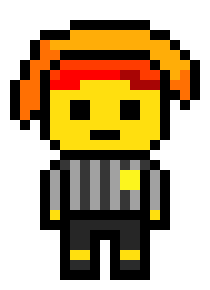 [736eb4] danganronpa pixel sprite base