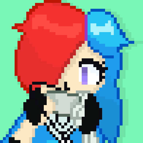 [63ceb7] -She changes games and boots up a modded game and plays it, it's music can easily be heard-