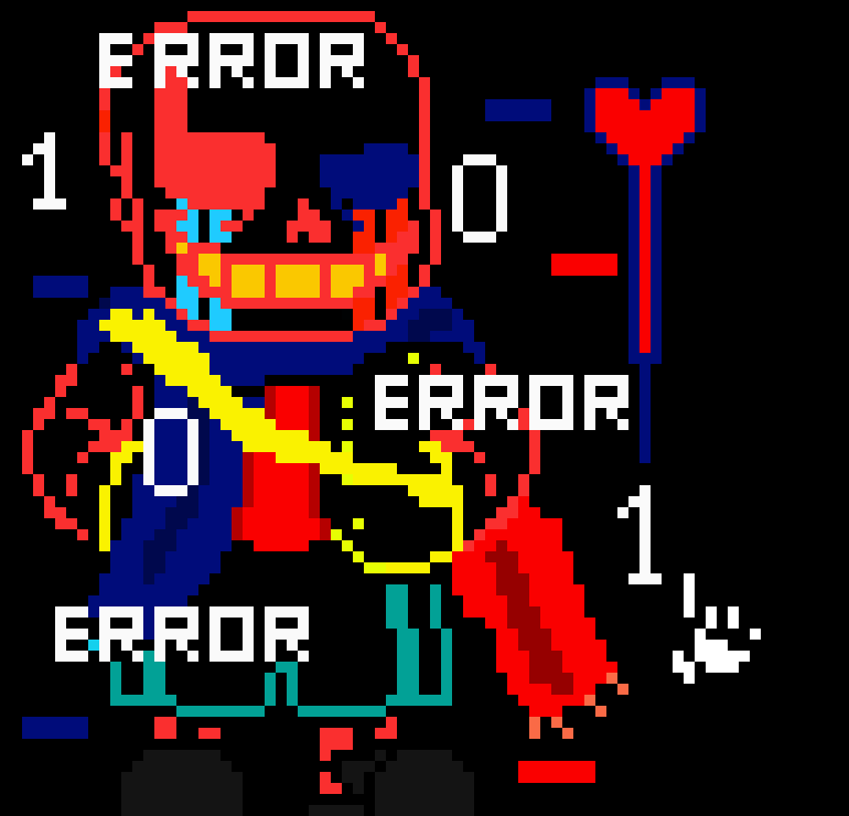 [2fe70b] *00000.1 hp* you missed a little * a gaster hand grabs infected and trows him into the air*