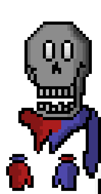 [fc6325] switch paps summons 50 blue orange and normal bones) NYEH HEH HEH SANS WILL HAVE HIS REVENGE...