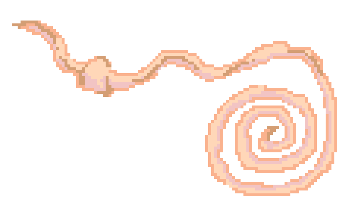 [13c6b7] worm spiral