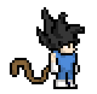 [d302c0] Terraria Sprite Male Saiyan