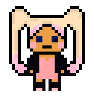 [12c2ce] danganronpa pixel sprite oc