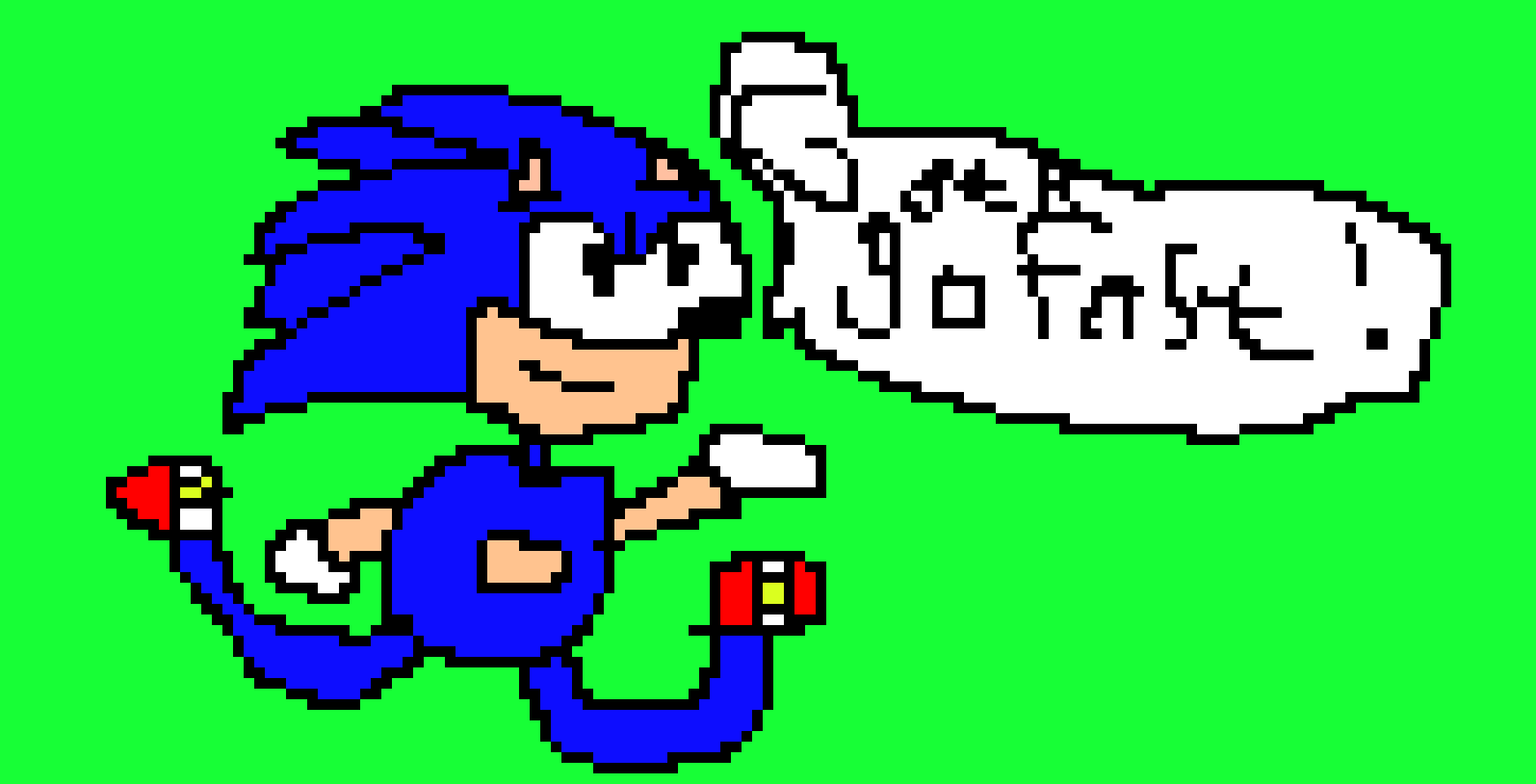 [9664c4] soniic gota go fsat!!