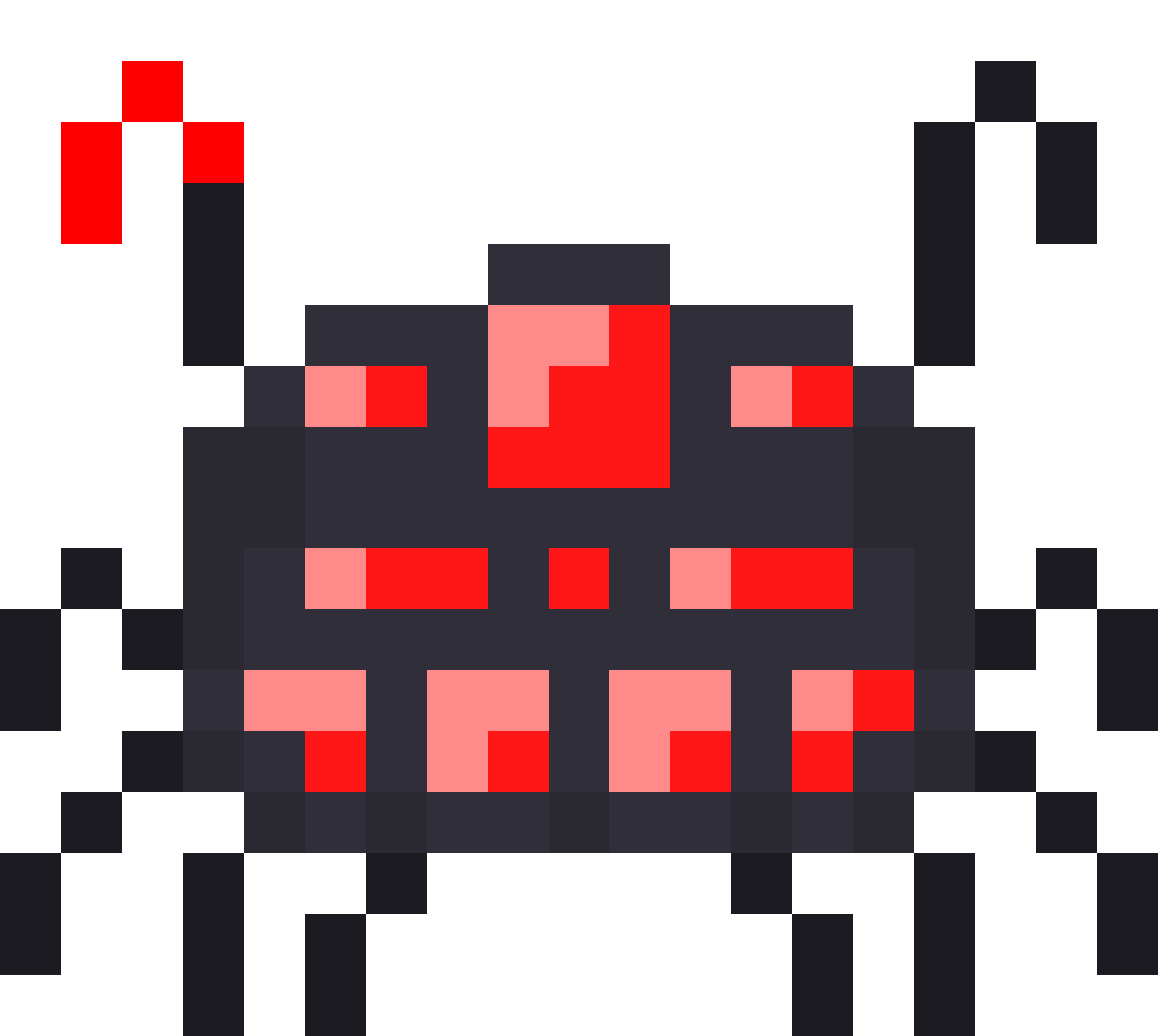 [741690] I added the top left and right pincers, and added blood to the one that redeye was stabbed with. -Ben