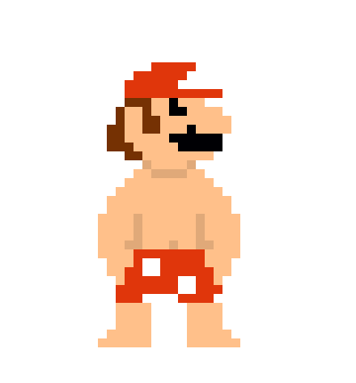 [9664c4] Mario Boxer Outfit 8-Bit
