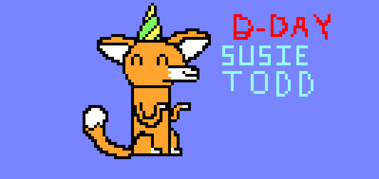 [ba6947] B-day Susie todd the fox