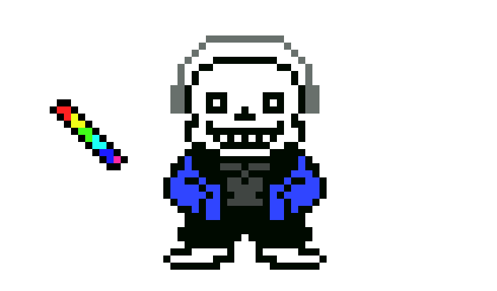 [9664c4] DJ Sans (another one of my AUs for sans)