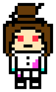 [f33fda] danganronpa pixel sprite base