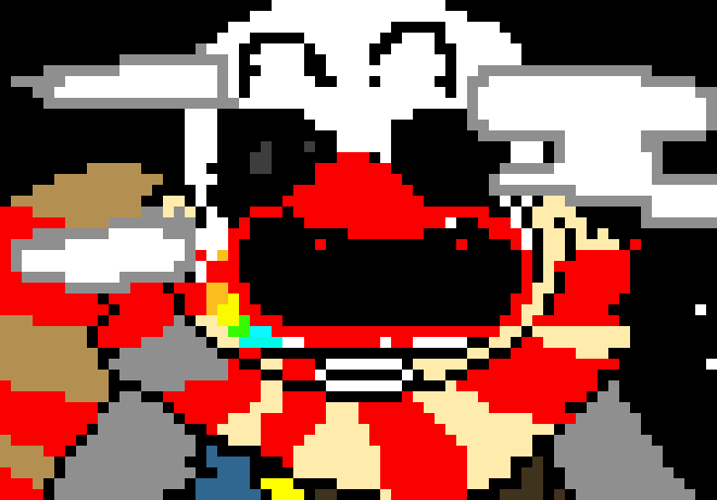 [53a360] i love clowns - Fresh!Ink Sans