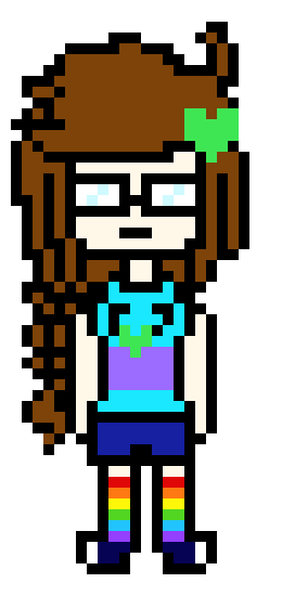 [9664c4] Undertale Sprite- Green Soul-Color