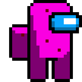 [acbc50] saw l i g h t  p u r p l e  stab cyan in the eye and body