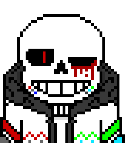 [ffb4a4] *punches Terrible off of Papyrus and they get away safely*