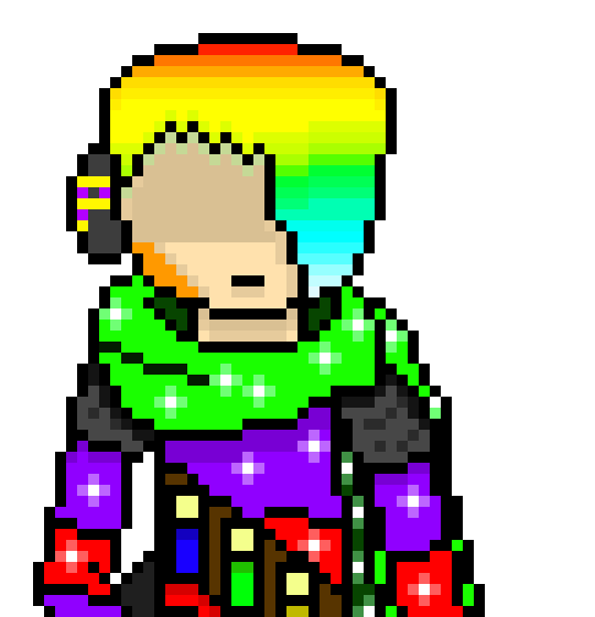 [5b2f3e] -makes a large paint stain on the ground-