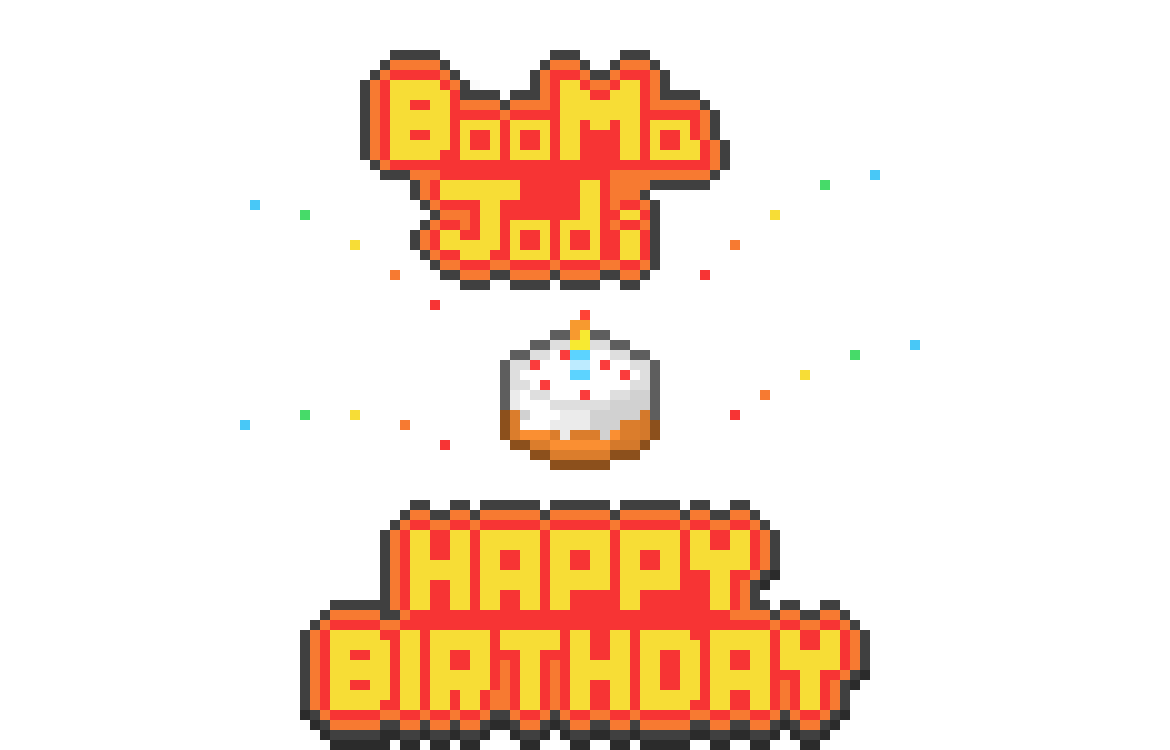 [34accc] Happy Birthday BooMa Jodi