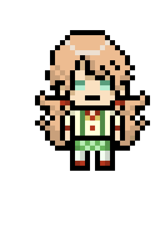 [4f903c] danganronpa pixel sprite base