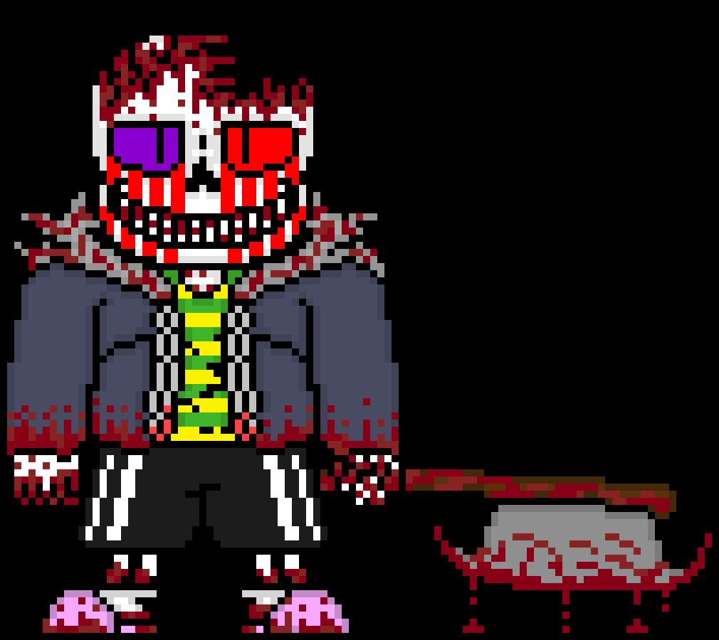 [e8cb42] Terror: *looks at Swap Madness* MADNESS HOW ARE YOU ALIVE *slashes swap madness multiple times* 