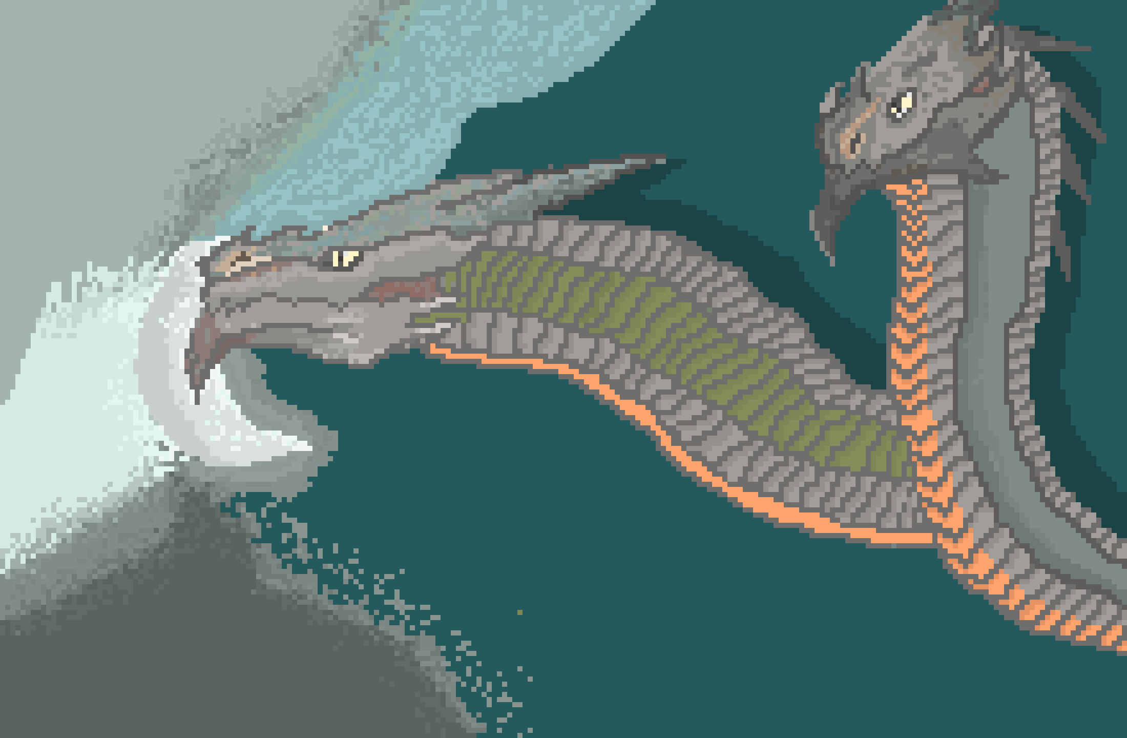 [8708cc] dobele heded dragoon