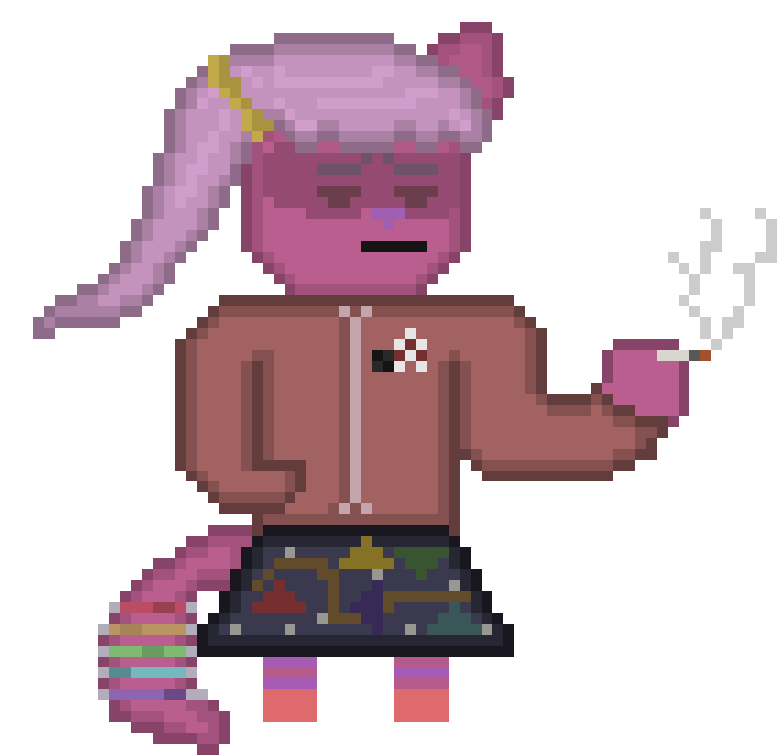 [a00846] Tara Smoking 1