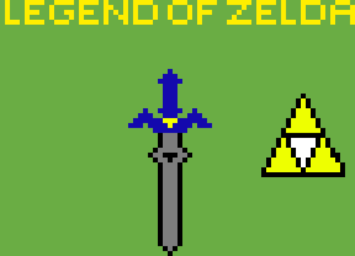 [9664c4] Legend of Zelda Pixel