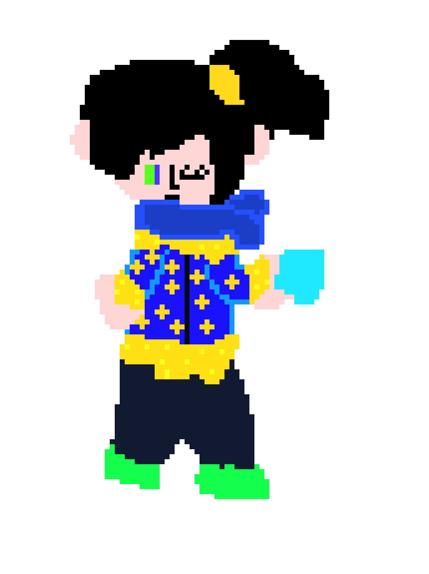 [904ba9] pulls big blue out of her soul throws it in the flower 