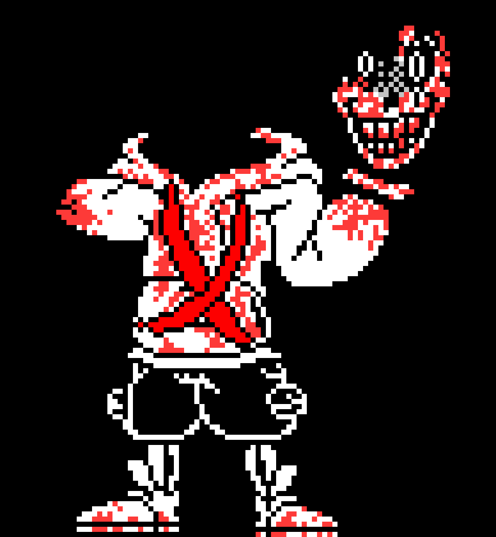 [95be89] [UnderSwap] - Insanity Papyrus - Phase 5 [The final phase]-[END THIS]