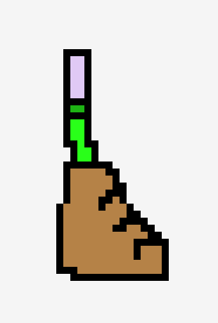 [9664c4] it's a foot, if your wondering...