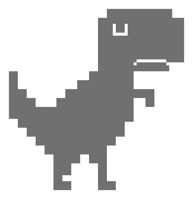 [9664c4] Grumpy Chrome Dino