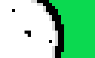 [05d045] *hears the computer noise* Eh? What was that? *starts to move towards the noise*