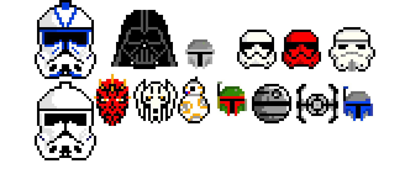 [b918ef] Star Wars Pixel Art
