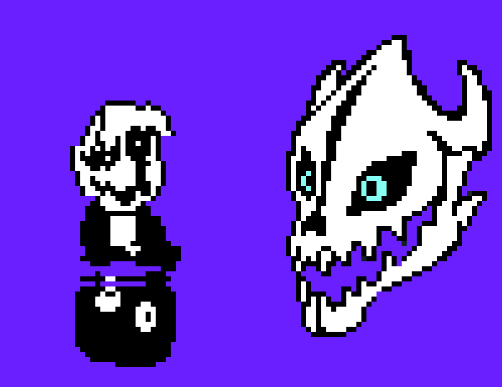 [8daa57] Dark darker yet darker trio-*Gaster teleports into the house without getting noticed*