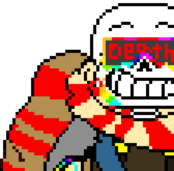 [eabb50] Does anyone dare me to make a underlust version of this - Fresh!Ink sans