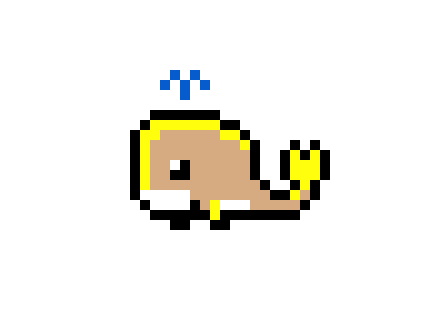 [e3be5b] Pixel Whale