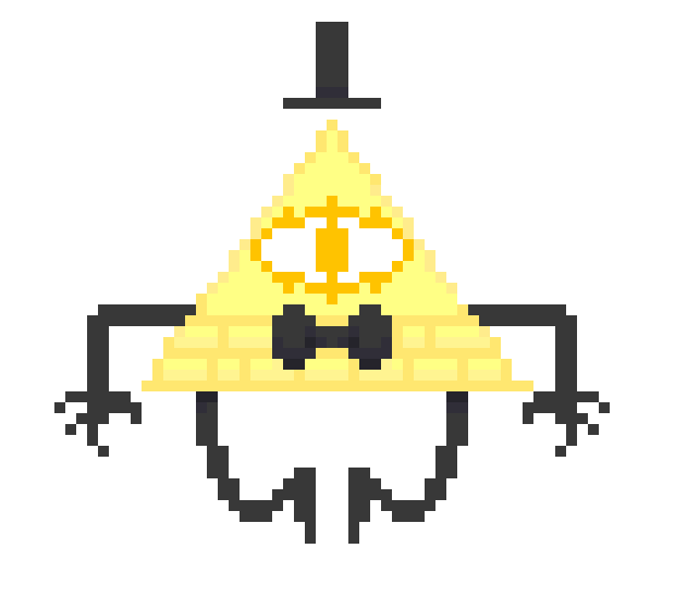 [45d928] never tried it! but i do have that! -he points upwards to the rift in the sky- im the original bill cipher! due to being here longer!
