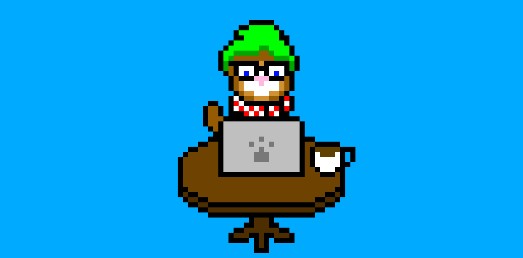 [9664c4] Hipstercat Background